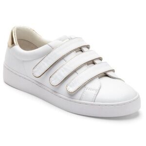Women’s VIONIC Bobbi white leather Velcro triple strap sneakers- Size 7